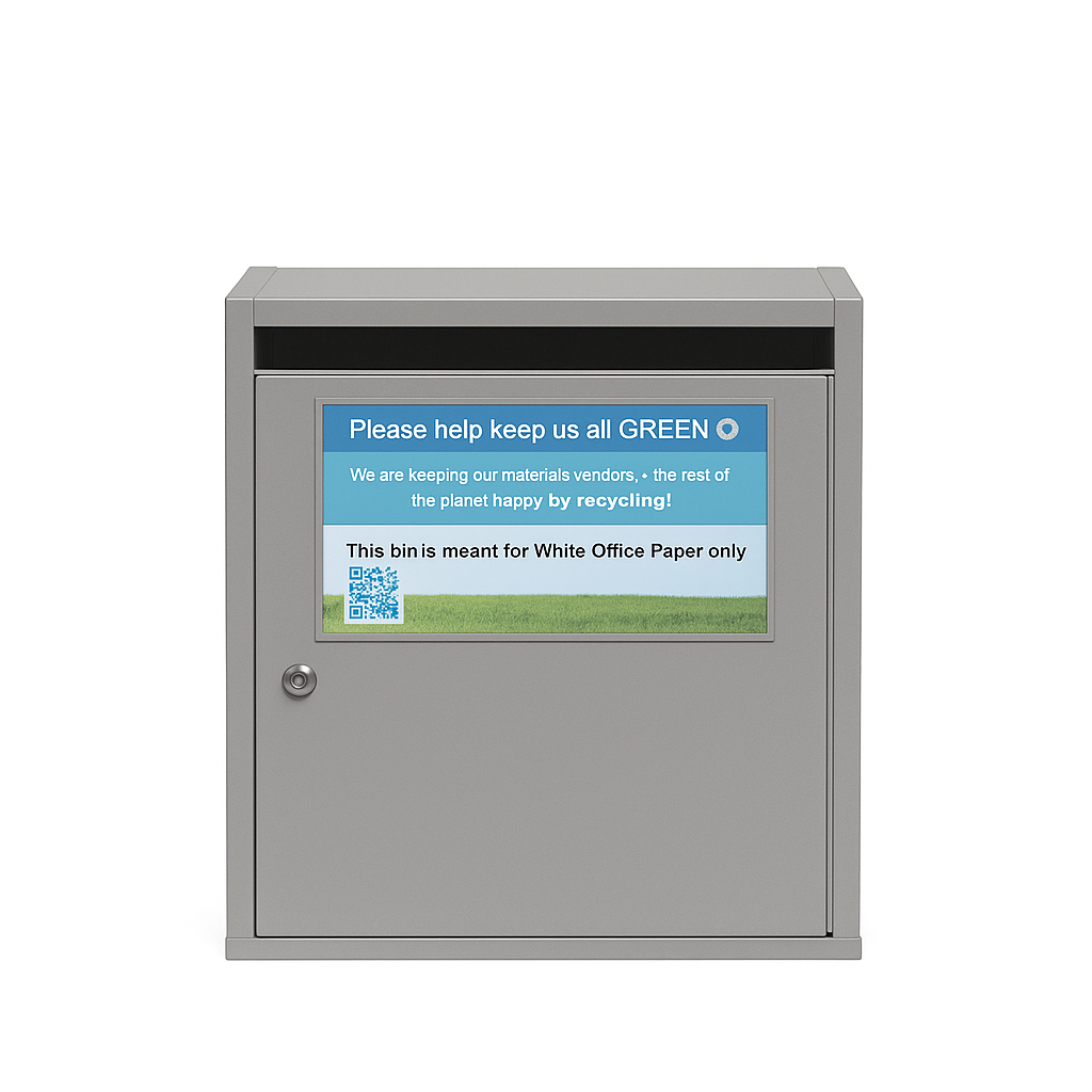 21 gallon shredding console