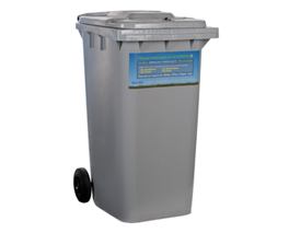 64 gallon shredding bins